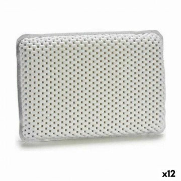 Berilo Spilvens Vanna Neslīdošs Balts 100 % PVC 20 x 6 x 29 cm (12 gb.)