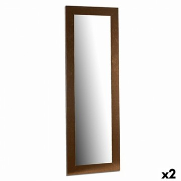 Gift Decor Настенное зеркало Позолоченный Деревянный Cтекло 52,7 x 154,5 x 1,7 cm (2 штук)