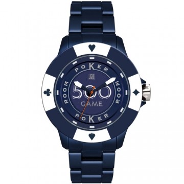 Unisex Watch Light Time POKER (Ø 41 mm)