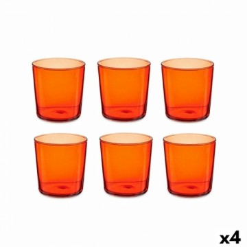 Pasabahce Набор стаканов Bistro Красный Cтекло 380 ml (4 штук)