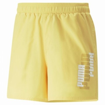 Men's Sports Shorts Puma Ess+ Logo Power Yellow