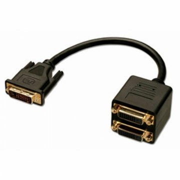 DVI Adapteris LINDY 41215 18 cm Melns