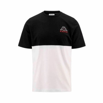 Men’s Short Sleeve T-Shirt Kappa Edwin CKD White Black