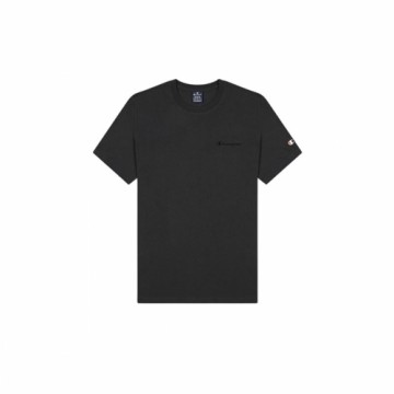 Men’s Short Sleeve T-Shirt Champion Crewneck Black