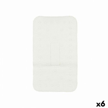 Berilo Нескользящий коврик для душа Белый PVC 69,3 x 40 x 1 cm (6 штук)