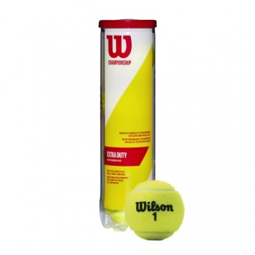 WILSON CHAMPIONSHIP TENISA BUMBIŅAS  ( 4 BUMBU TUBS )