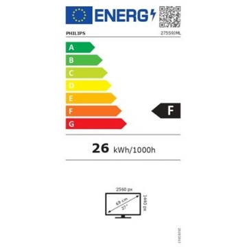 Philips Business Monitor 	275S9JML/00 27 ", VA, QHD, 2560 x 1440, 16:9, 4 ms, 300 cd/m², HDMI ports quantity 1, 75 Hz