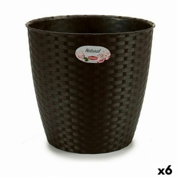 Planter Stefanplast Plastic 29 x 26,5 x 29 cm (6 Units)