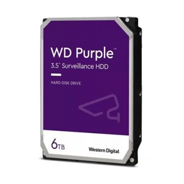 Western Digital Hard Drive Purple WD64PURZ 5460 RPM, 6000 GB