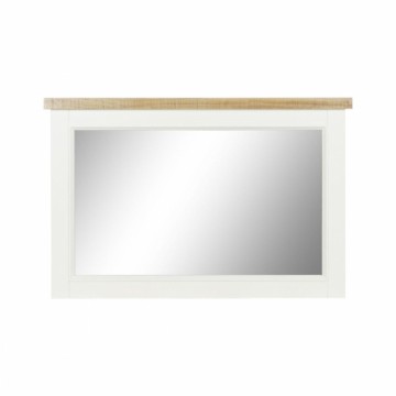 Настенное зеркало DKD Home Decor Коричневый Бежевый Стеклянный романтик 90 x 4 x 60 cm