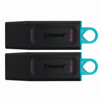 USВ-флешь память Kingston DataTraveler Exodia Зеленый 64 Гб 2 pcs