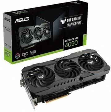 Asus  
         
       Graphics Card||NVIDIA GeForce RTX 4090|24 GB|GDDR6X|384 bit|PCIE 4.0 16x|2xHDMI|3xDisplayPort|TUF-RTX4090-O24G-OG-GAMIN