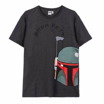 Футболка с коротким рукавом мужская Boba Fett Темно-серый