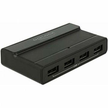 USB Centrmezgls DELOCK Melns (Atjaunots A+)