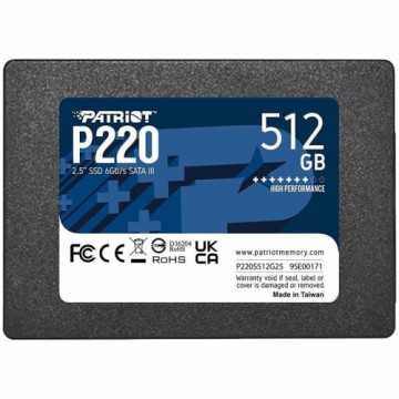 Patriot SSD P220 512GB SATA3 2,5'' , EAN: 4711378422351