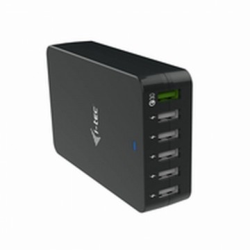 Pārnēsājams lādētājs i-Tec CHARGER6P52W Melns