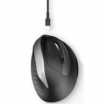 Optiskā Bezvadu Pele Energy Sistem Office Mouse 5 Comfy Melns/Pelēks
