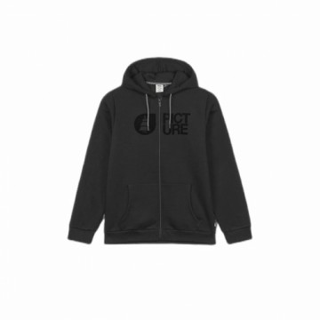 Men’s Hoodie Picture Basement Flock  Black