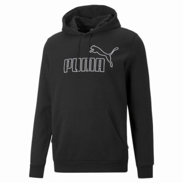 Толстовка с капюшоном мужская Puma Essentials  Чёрный