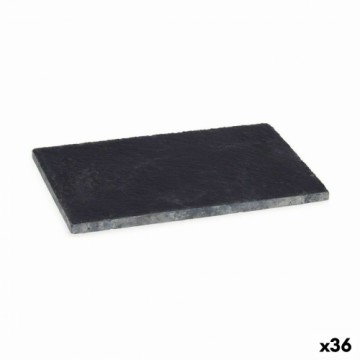 Kinvara поднос для закусок Чёрный Доска 10 x 0,5 x 15 cm (36 штук)