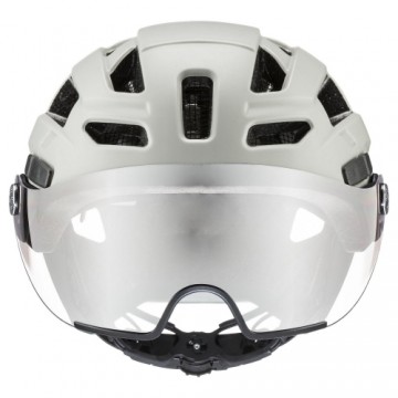 Velo ķivere Uvex Finale visor sand-white mat-56-61CM