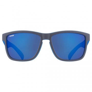 Brilles Uvex lgl 39 grey mat blue / mirror blue