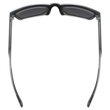 Brilles Uvex lgl 42 black transparent / mirror silver