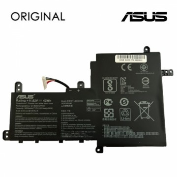 Extradigital Аккумулятор для ноутбука ASUS B31N1729, 3653mAh, Original
