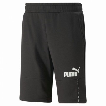 Sports Shorts Puma  Essentials Block Tape Black