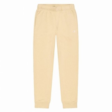 Adult's Tracksuit Bottoms Champion Rib Cuff Beige Men