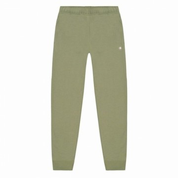 Adult's Tracksuit Bottoms Champion Rib Cuff Green Men