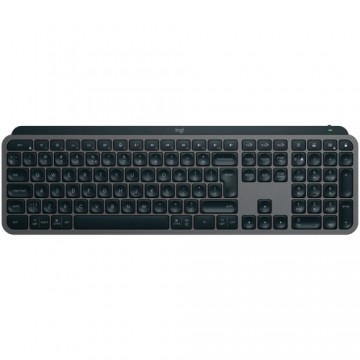 LOGITECH MX Keys S - GRAPHITE - PAN - BT - NORDIC-613 - PLUS PALMREST