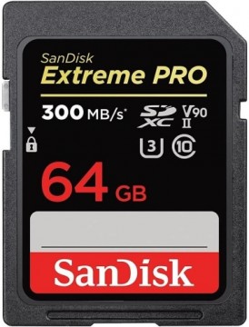 SANDISK BY WESTERN DIGITAL  
         
       MEMORY SDXC 64GB UHS-II/SDSDXDK-064G-GN4IN SANDISK