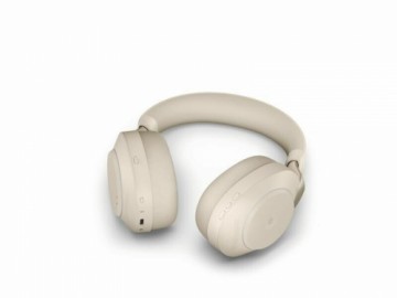 Jabra Evolve2 85 Headset, Stereo, kabellos, Beige Bluetooth, inkl. Link 380 USB-A, Optimiert für Microsoft Teams