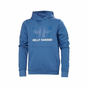 Толстовка с капюшоном детская HH LOGO HOODIE 2.0 Helly Hansen  41677 636 Синий