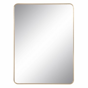 Bigbuy Home Sienas spogulis Bronza Alumīnijs Stikls 76 x 3 x 101 cm