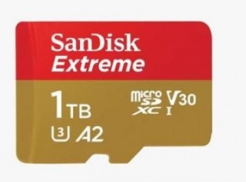 SANDISK BY WESTERN DIGITAL  
         
       MEMORY MICRO SDXC 1TB UHS-I/W/A SDSQXAV-1T00-GN6MA SANDISK