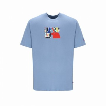 Krekls ar Īsām Piedurknēm Russell Athletic Emt E36211 Zils Vīriešu
