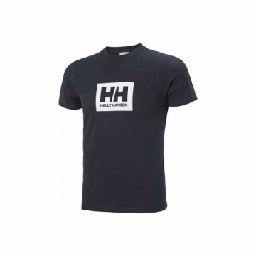 Футболка с коротким рукавом мужская  HH BOX T Helly Hansen 53285 599  Тёмно Синий