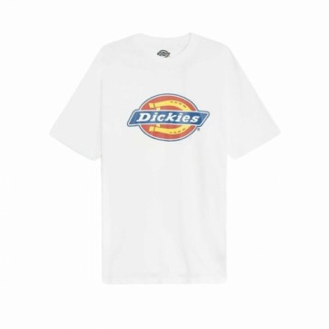 Krekls ar Īsām Piedurknēm Dickies Icon Logo Balts Unisekss