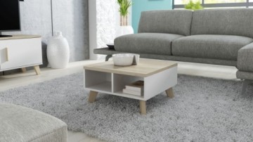 Halmar coffee table 60 LOTTA  dimond white/lsonoma oak