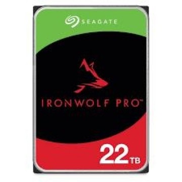 HDD|SEAGATE|IronWolf Pro|22TB|SATA|512 MB|7200 rpm|Discs/Heads 10/20|3,5"|ST22000NT001