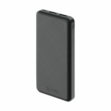 Power Bank Lādētājs Celly 10000 mAh Melns