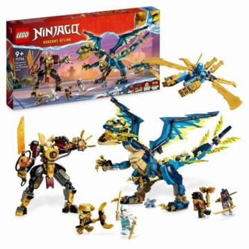 Строительный набор Lego Ninjago 71796 The elementary dragon against the Empress robot Разноцветный