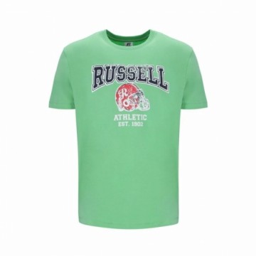 Short Sleeve T-Shirt Russell Athletic Amt A30421 Green Men