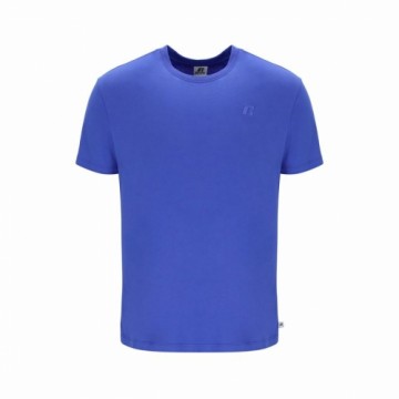 Krekls ar Īsām Piedurknēm Russell Athletic Amt A30011 Zils Vīriešu