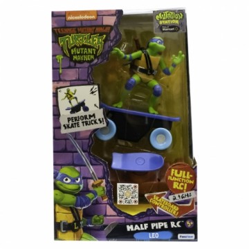 TMNT RC skateboard with figure Half Pipe, assort., 71051