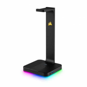 Подставка для наушников Corsair ST100 RGB Premium USBx2 Чёрный USB Jack 3.5 mm USB-A