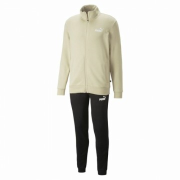 Спортивный костюм для взрослых Puma Clean Sweat Suit Tr Бежевый Мужской