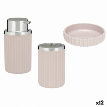 Berilo Набор для ванной Розовый Пластик (12 штук)